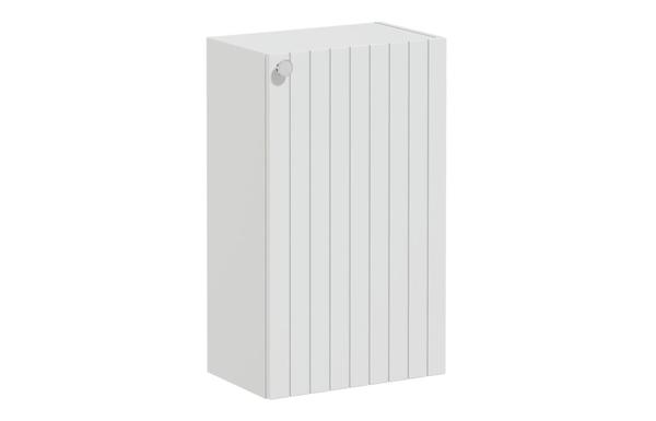 VitrA Root Groove 40cm 1 Door Slim Lower/Base Unit (RH Hinge) - Matt Light Grey